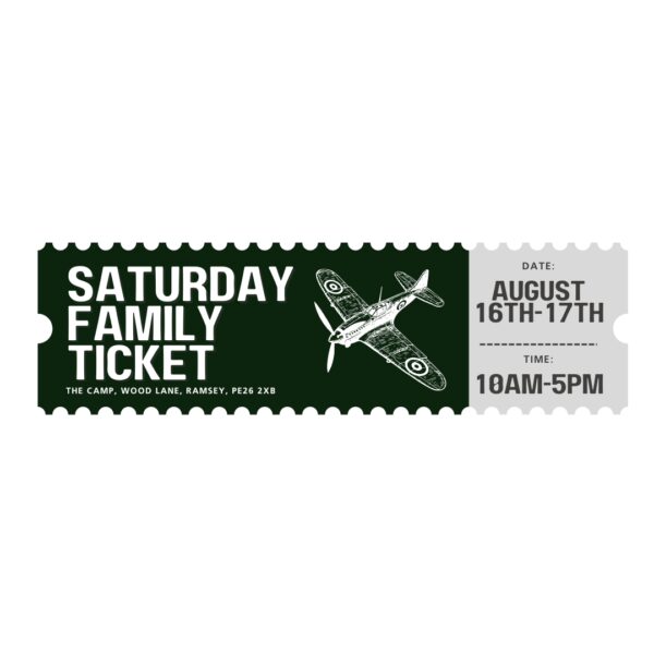 Saturday Family Ticket